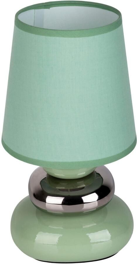 Näve Tafellamp Stoney met keramieken voet en textielen kap 1xe14 max.40 w (1 stuk) - Foto 5