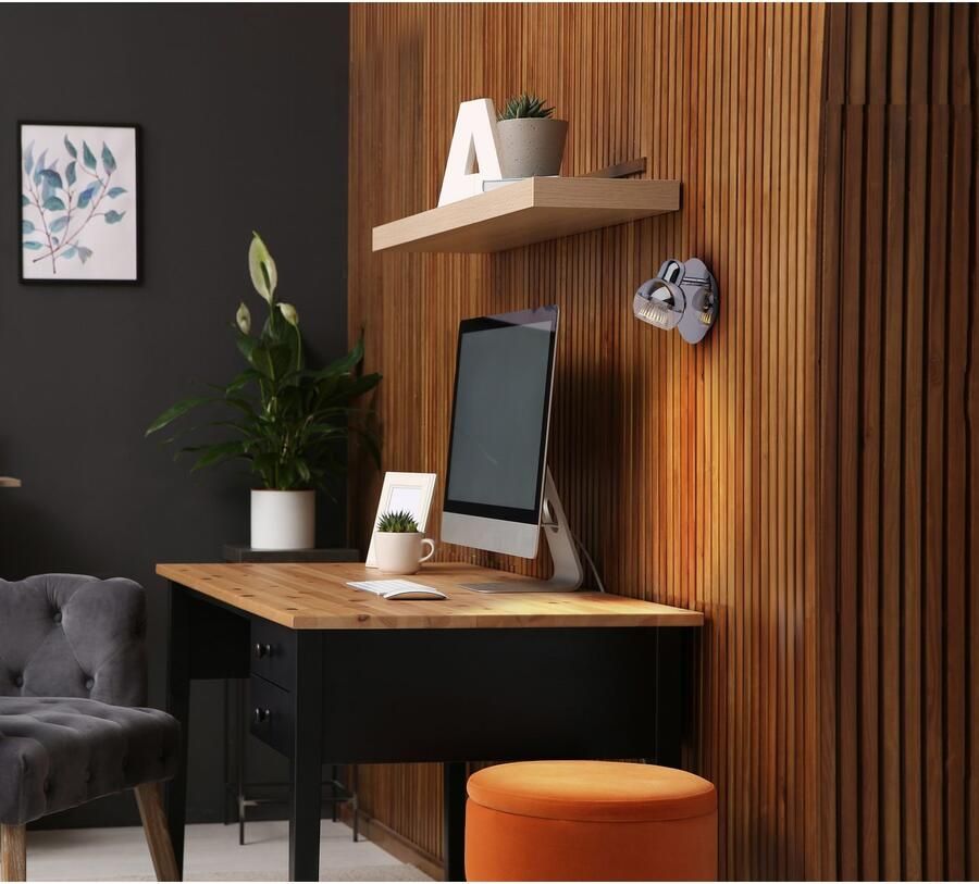 Näve Wandlamp Boccia 1-lamps glas in amber d: 23 5cm toevoerkabel 150cm zwart e27 excl. lichtbron (1 stuk) - Foto 5