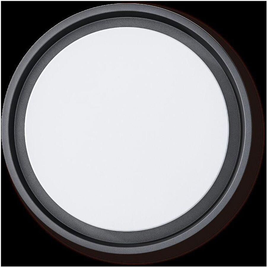 Näve Wandlamp voor buiten LED buitenwandlamp IP54 "Mio" d:27cm Stralingshoek: 110° geschikt voor wand- en plafondmontage (1 stuk) - Foto 2