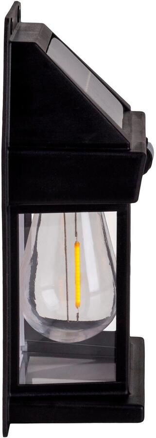 Näve Wandlamp voor buiten Mira 2-delig set solar zwart schemerschakelaar bewegingssensor (2 stuks) - Foto 5