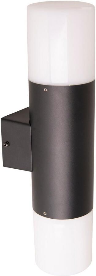 Näve Wandlamp voor buiten Torcia Aluminium zwart 2 x E27 excl. lampen IP44 (1 stuk) - Foto 3