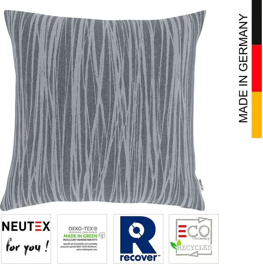 Neutex for you! Kussenhoes David Eco zonder vulling (1 stuk) - Foto 3