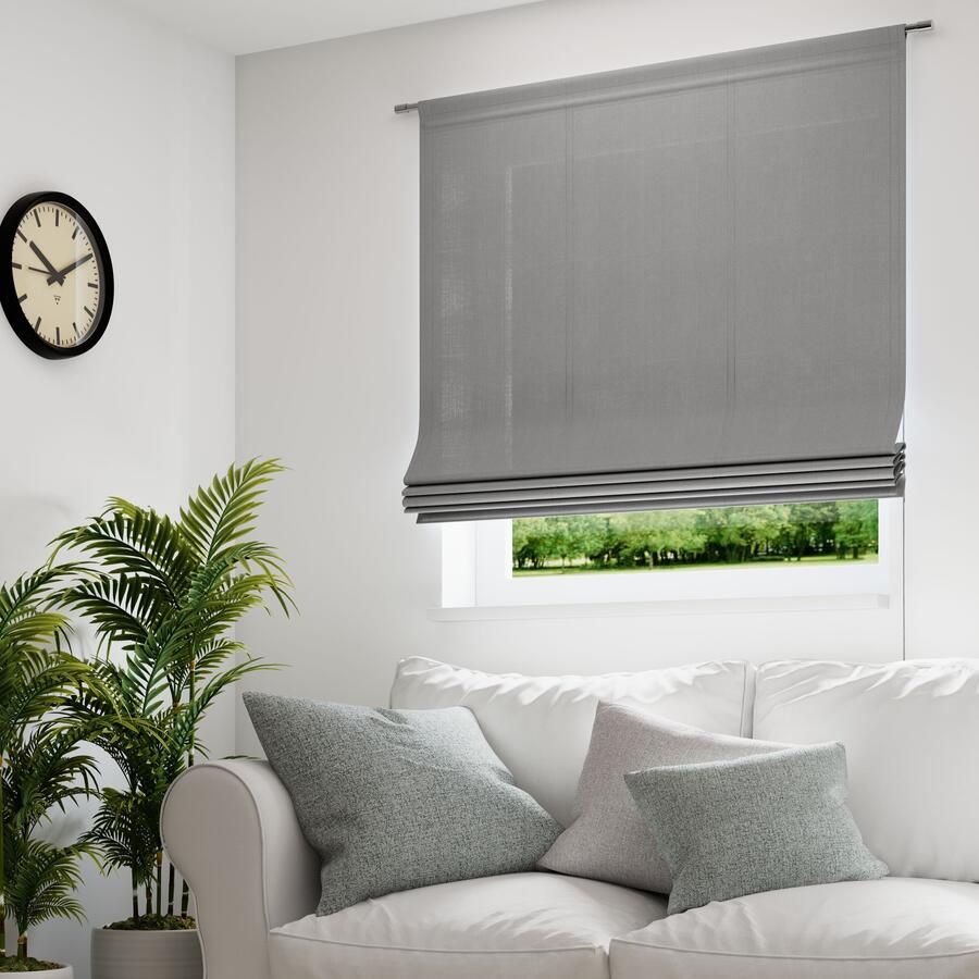 Neutex for you! Romeins rolgordijn Linessa subtiele weefstructuur (1 stuk)