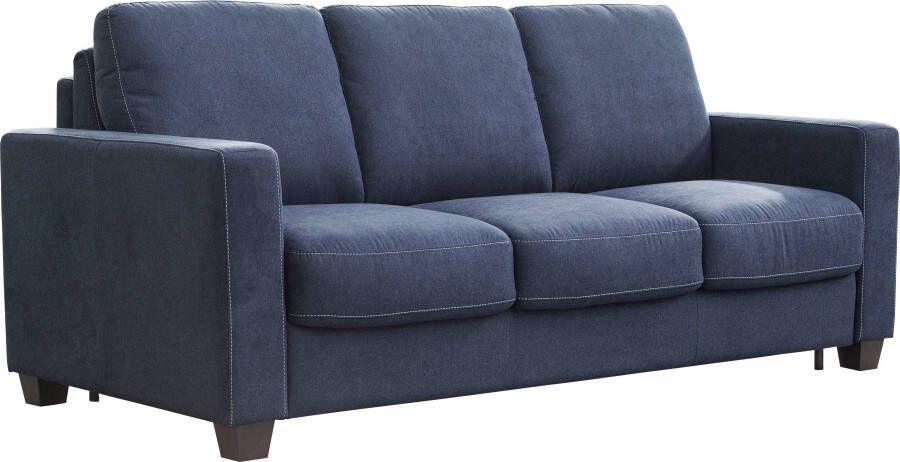 Nias Italia Slaapbank Prato incl. matras en inklapbaar metalen frame ligoppervlak 150x208 cm