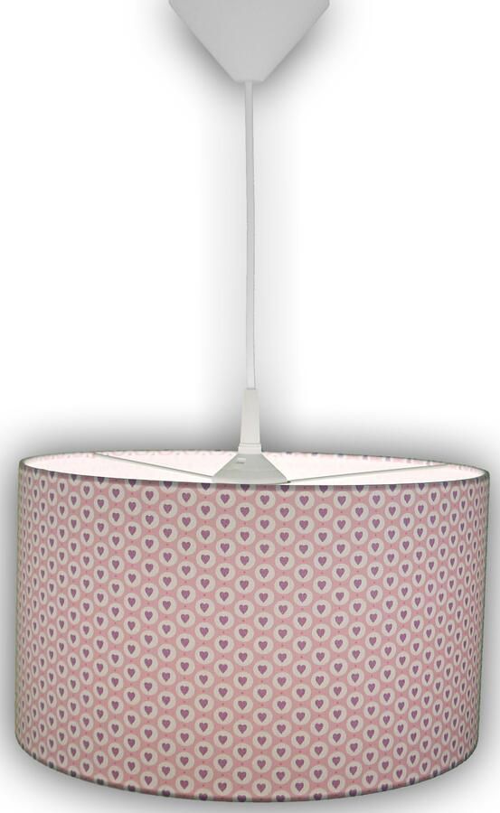 Niermann Hanglamp Harten Stoff hanglamp harten roze pink (1 stuk) - Foto 3