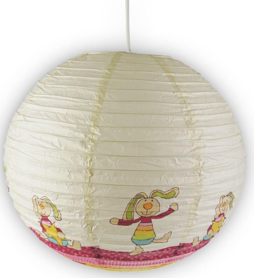 Niermann Hanglamp Rainbow Rabbit Papier-hanglamp rainbow Rabbit (1 stuk) - Foto 2