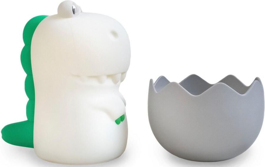 Niermann Lednachtlampje Nachtlampje Diggy Dino Vriendelijk verminderd ontwerp + Aangenaam licht (slaapvriendelijk) (1 stuk) - Foto 10