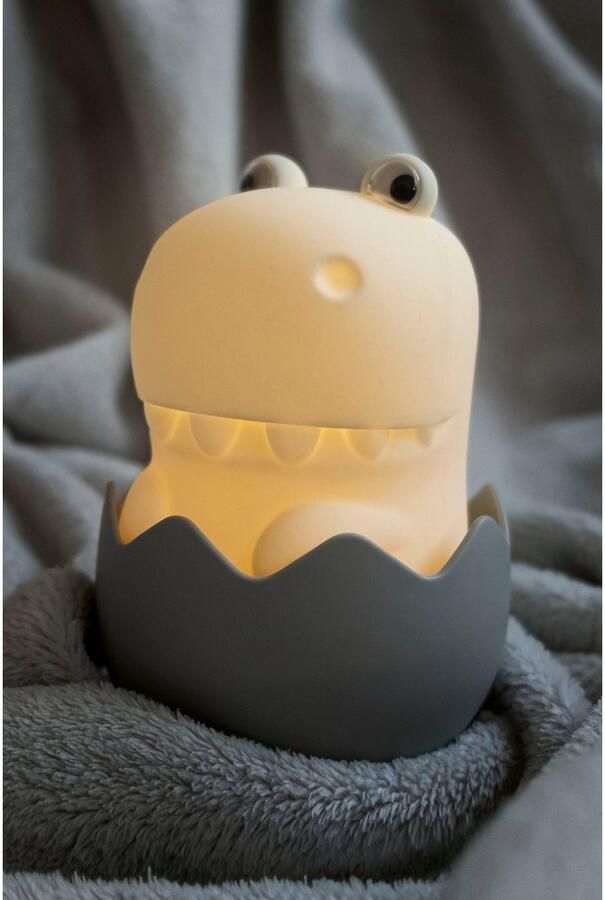 Niermann Lednachtlampje Nachtlampje Diggy Dino Vriendelijk verminderd ontwerp + Aangenaam licht (slaapvriendelijk) (1 stuk) - Foto 2