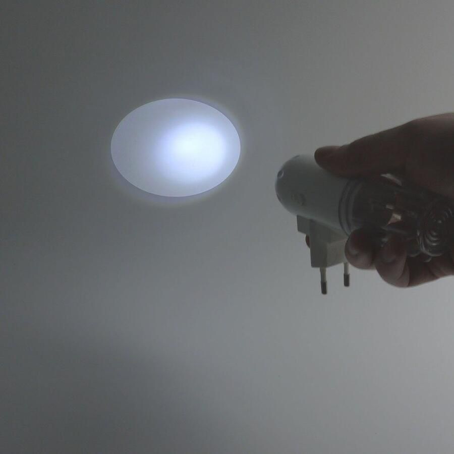 Niermann Lednachtlampje Nachtlicht Stekker- nachtlicht set (1x ovaal 1x 3-in-1) (1 stuk) - Foto 2
