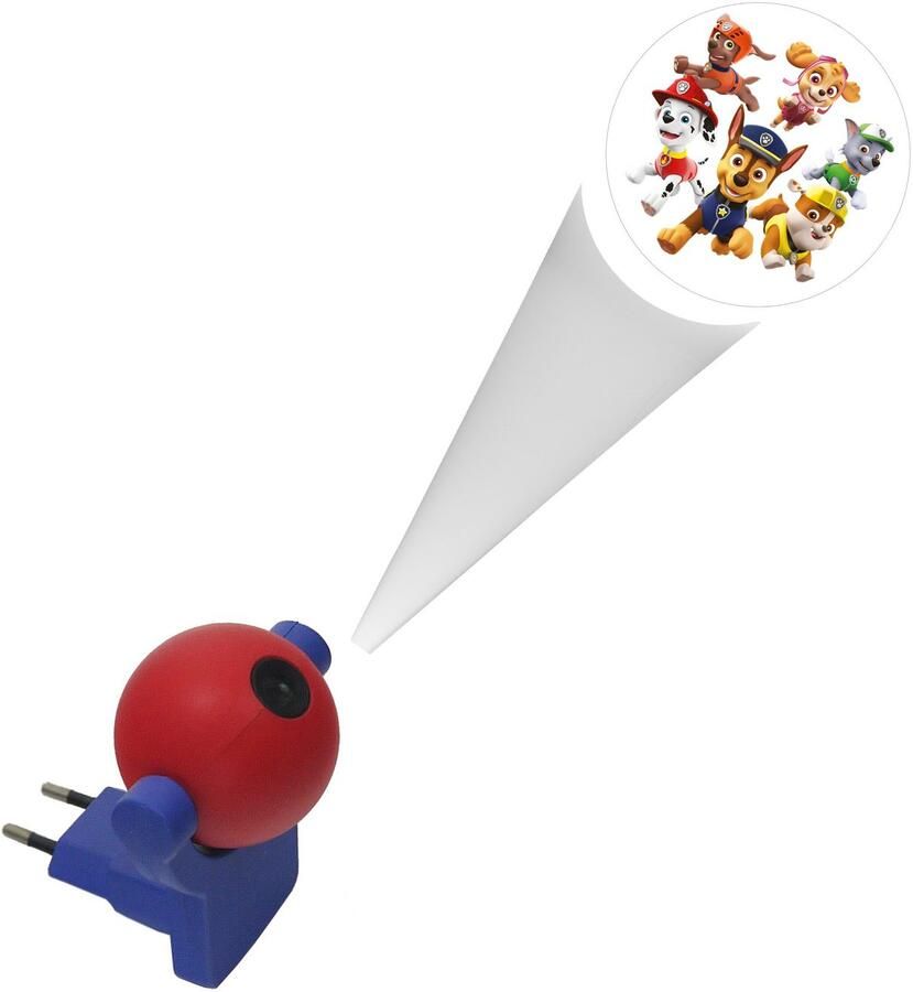 Niermann Lednachtlampje Paw Patrol Set Paw Patrol 1 (1 x stekker-nachtlicht 1 x draagbare beamer) (1 stuk) - Foto 7