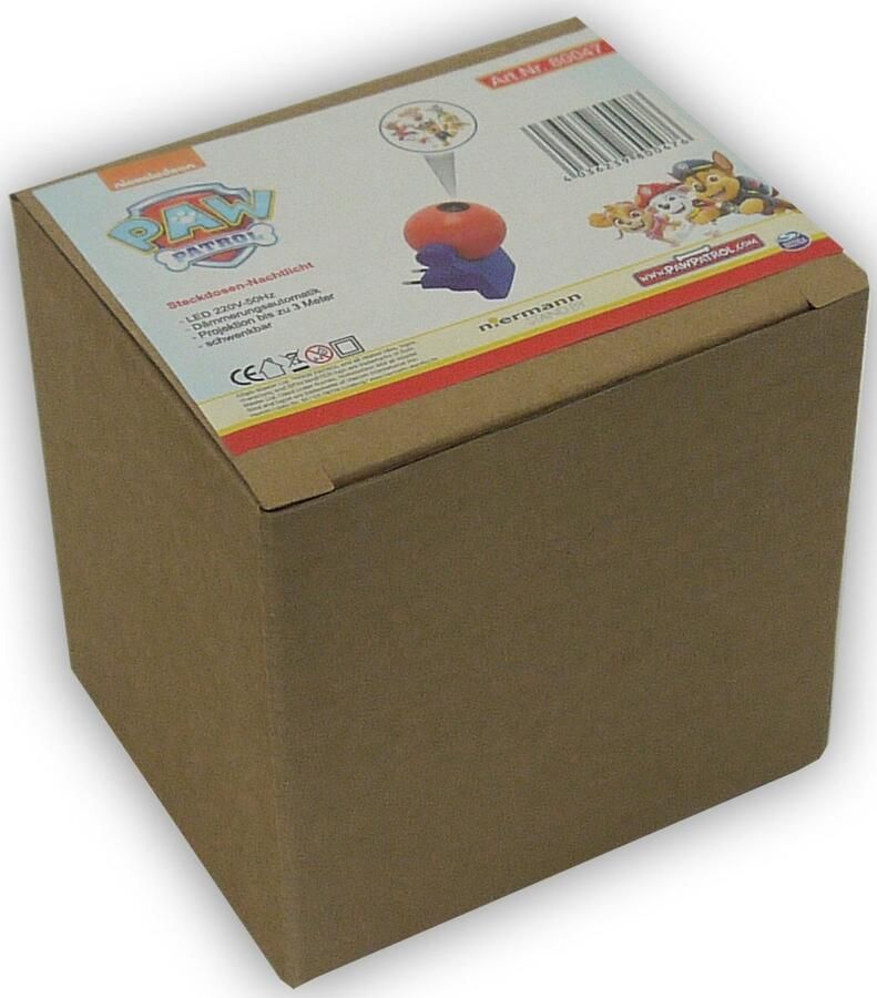 Niermann Lednachtlampje Paw Patrol Set Paw Patrol 1 (1 x stekker-nachtlicht 1 x draagbare beamer) (1 stuk) - Foto 10