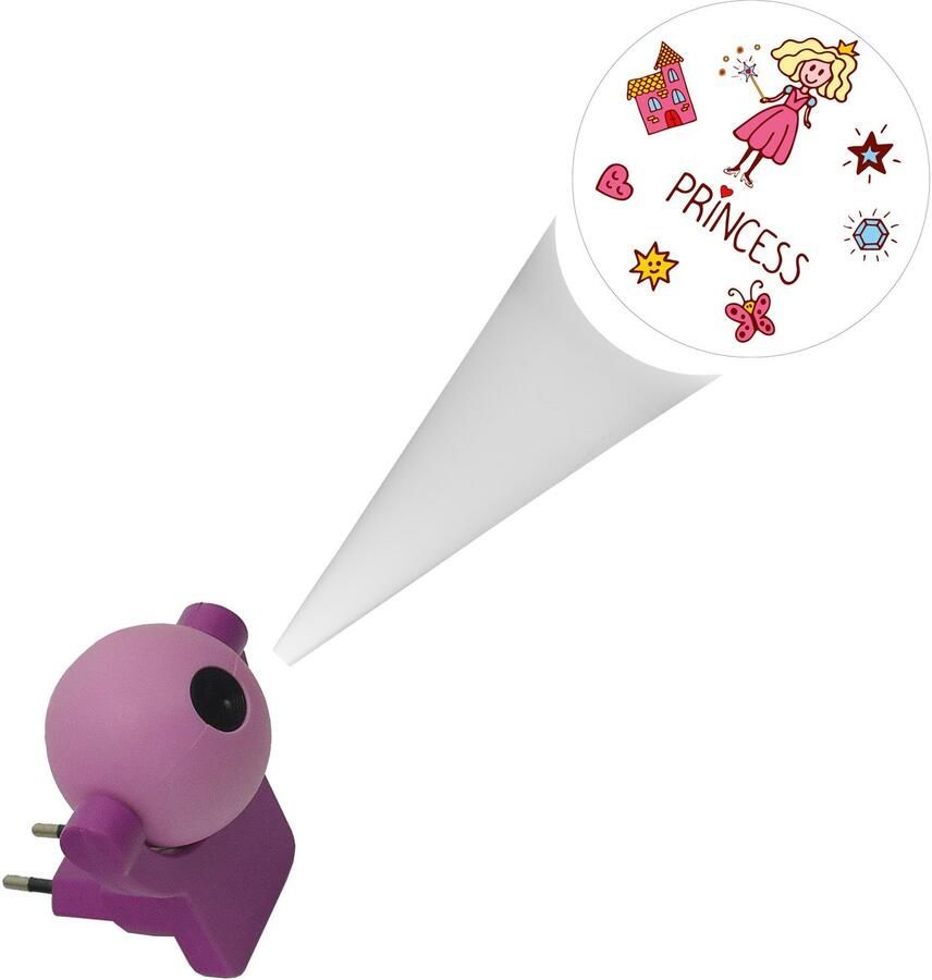 Niermann Lednachtlampje Prinses Set prinses 1 (1 x stekker-nachtlicht 1 x draagbare beamer) (1 stuk) - Foto 5