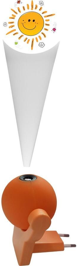 Niermann Lednachtlampje Sunny Bundle Sunny (set) 1x nachtlampje met stekker 1x papieren hanglamp (1 stuk) - Foto 6