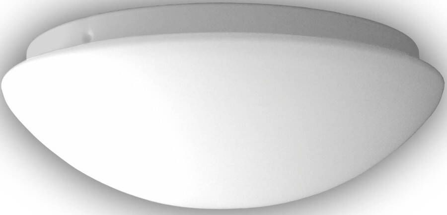 Niermann Plafondlamp Nurglasleuchte Opal matt 20 cm LED (1 stuk) - Foto 2