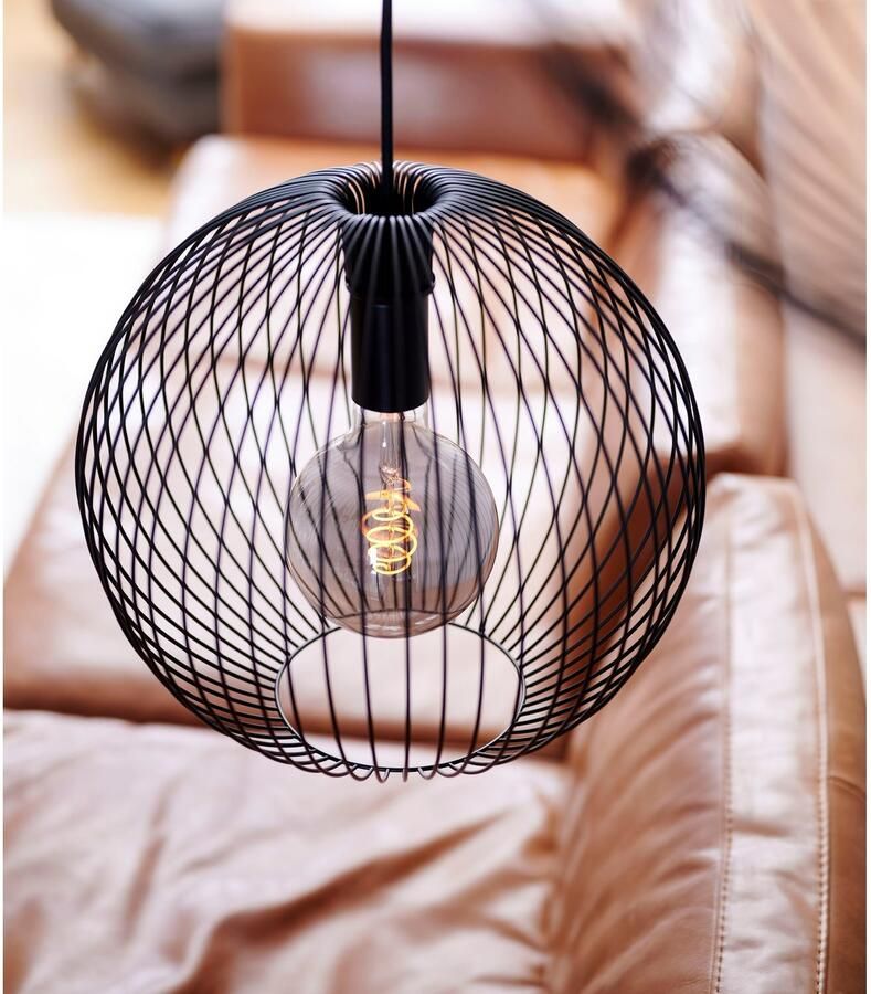 Nordlux Hanglamp Beroni Minimalistisch en industrieel ontwerp voor E27 LED lichtbronnen (1 stuk)