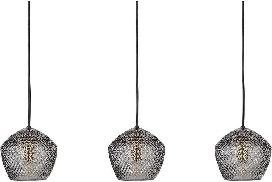 Nordlux Hanglamp ORBIFORM Structuur glas kap messing applicatie - Foto 2