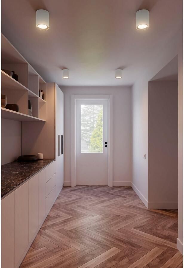 Nordlux Led-plafondlamp Landon Smart Long Dimbaar met Smart (binnen- en buitenring) IP44-bescherming (1 stuk) - Foto 2