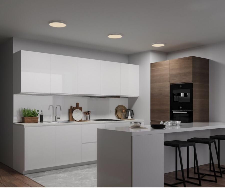 Nordlux Led-plafondlamp OJA Kleurwisseling + nachtlicht functie inclusief led module incl. dimmer - Foto 3
