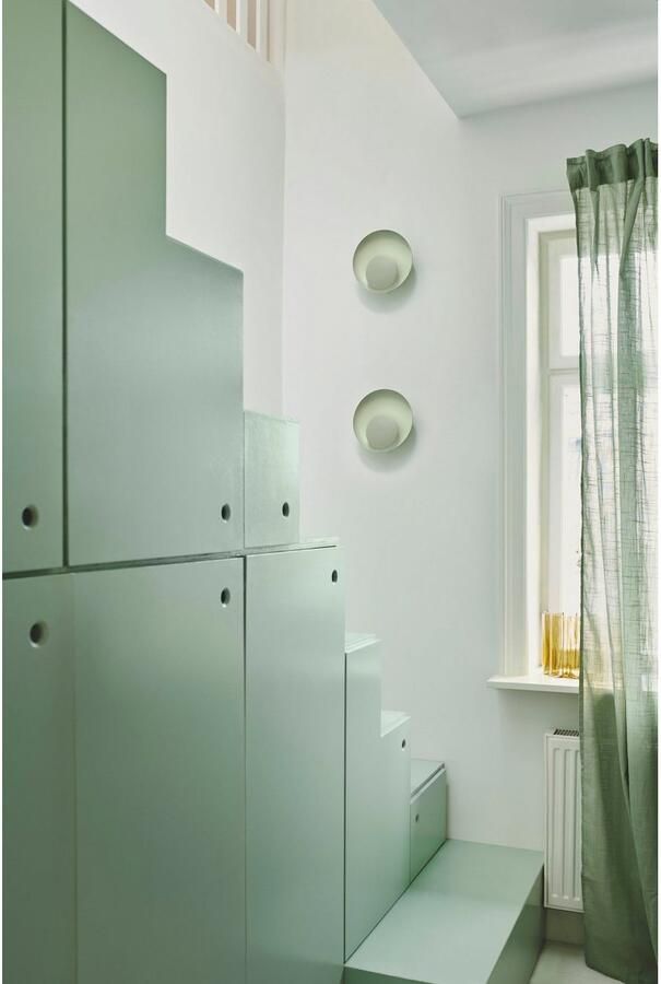 Nordlux Marsi Wandlamp Ø 21 cm Zacht groen - Foto 2