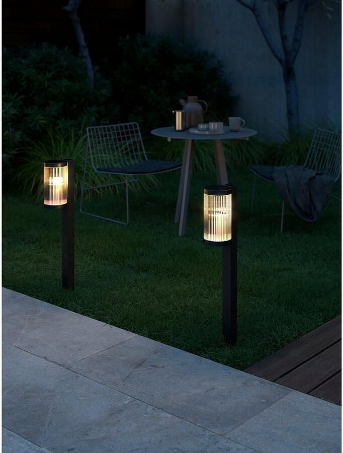 Nordlux Paalverlichting Coupar Robuust gepoedercoat metaal parallelschakeling mogelijk (1 stuk)