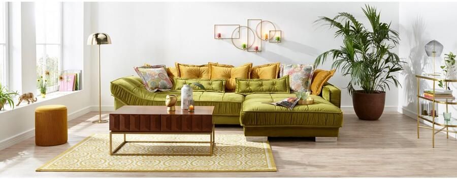 Nordlux Staande lamp Cera Messing design textielsnoer - Foto 2