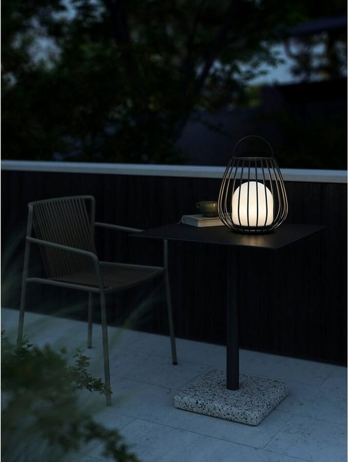 Nordlux Tafellamp voor buiten Jim To-Go To go Eenvoudig te transporteren hoge lichtopbrengst tijdloos design (1 stuk)