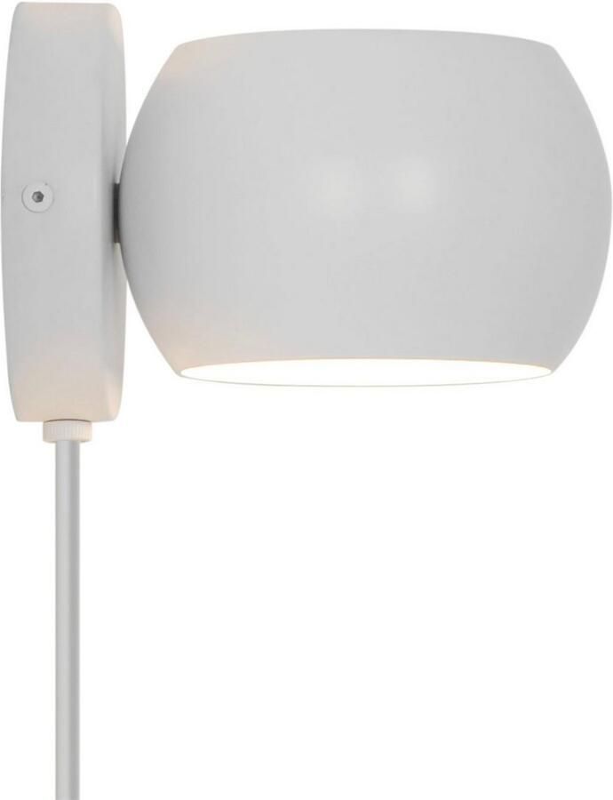 Nordlux Wandlamp Belir Ø 13 cm wit - Foto 2