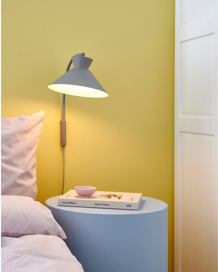 Nordlux Wandlamp Dial Noordse eenvoud met duidelijke lijnen decoratief uplight-effect (1 stuk)