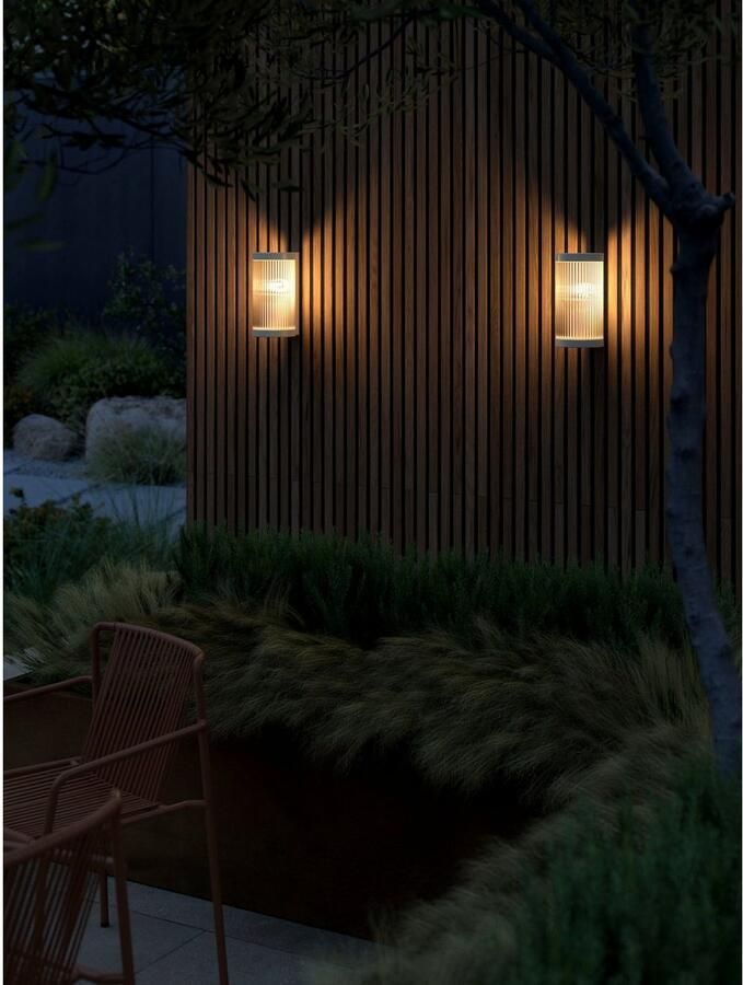 Nordlux Wandlamp voor buiten Coupar Robuust gepoedercoat metaal parallelschakeling mogelijk (1 stuk)