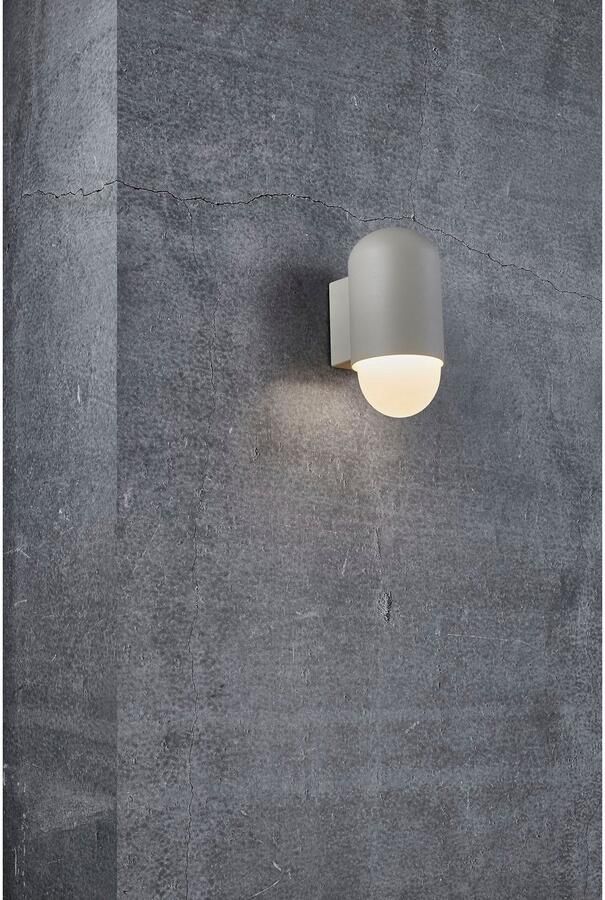 Nordlux Wandlamp voor buiten HEKA Compact en modern design parallelschakeling mogelijk dimbaar (1 stuk)