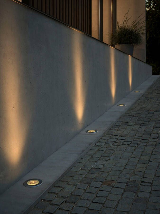 Nordlux Paalverlichting Andor Inbouwvloerspot voor de ingang het trottoir of de tuin (1 stuk) - Foto 3
