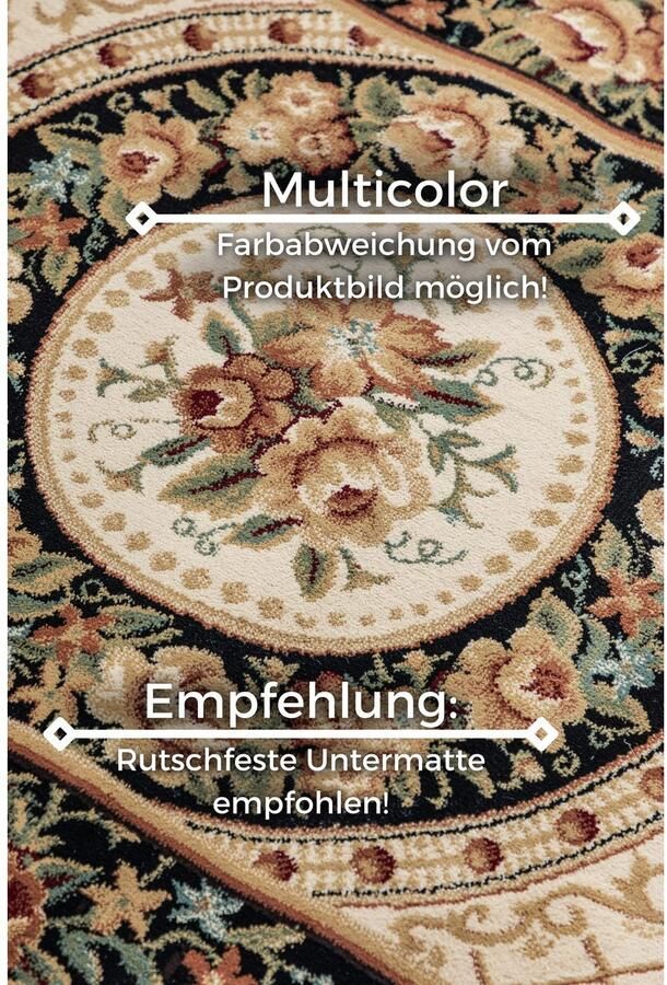 NORTHRUGS Vloerkleed Adraskan Orient look loper slijtvast onderhoudsvriendelijk robuust - Foto 2