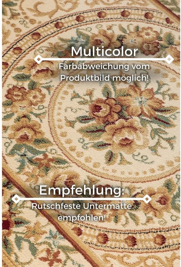 NORTHRUGS Vloerkleed Adraskan Orient look loper slijtvast onderhoudsvriendelijk robuust - Foto 2