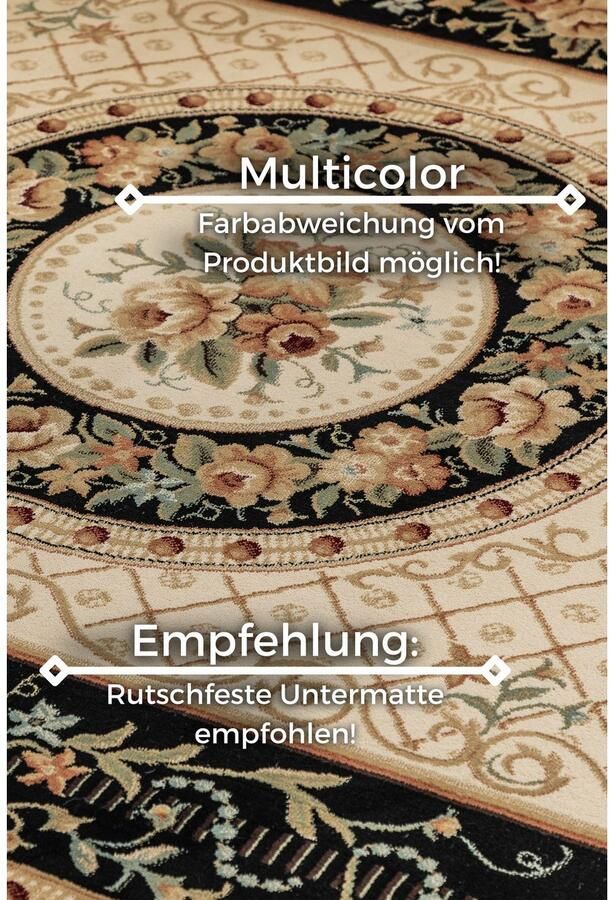 NORTHRUGS Vloerkleed Adraskan Orient look loper slijtvast onderhoudsvriendelijk robuust - Foto 2