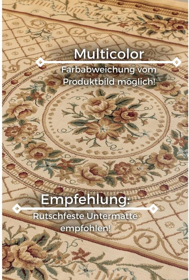 NORTHRUGS Vloerkleed Adraskan Orient look loper slijtvast onderhoudsvriendelijk robuust - Foto 4