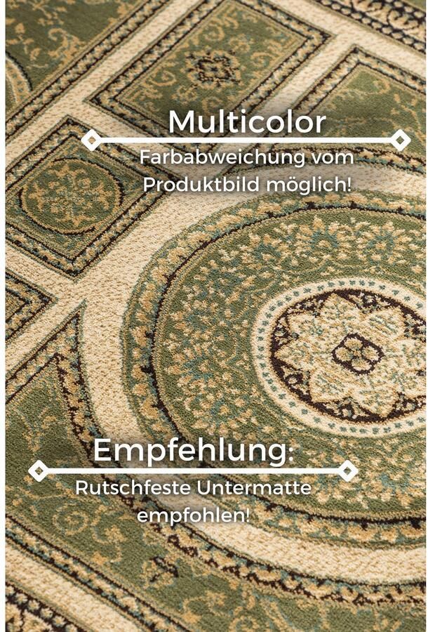 NORTHRUGS Vloerkleed Guzara Orient look loper slijtvast onderhoudsvriendelijk robuust