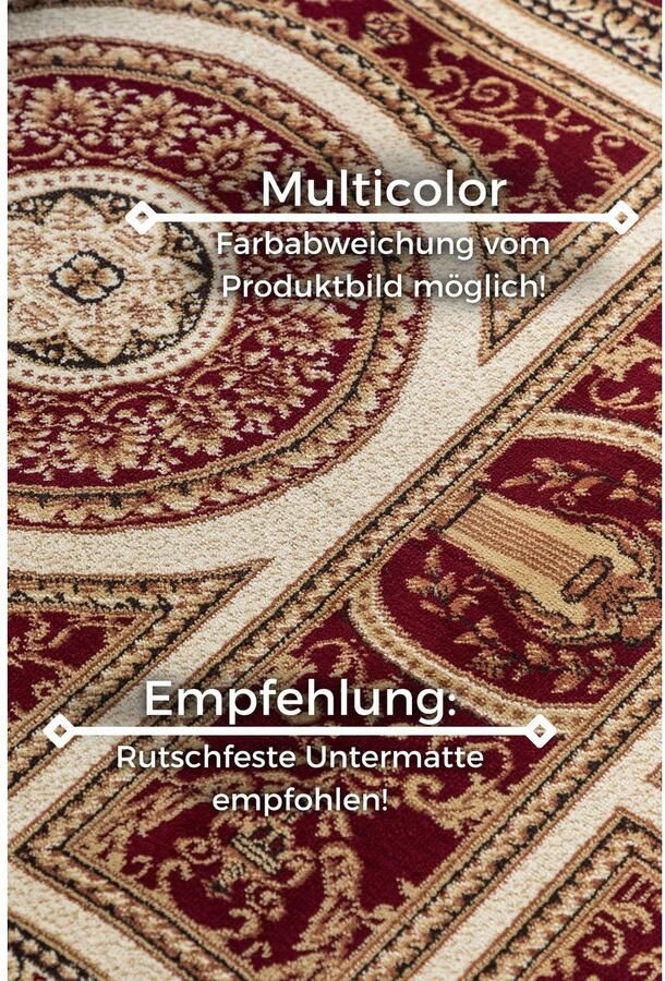 NORTHRUGS Vloerkleed Guzara Orient look loper slijtvast onderhoudsvriendelijk robuust