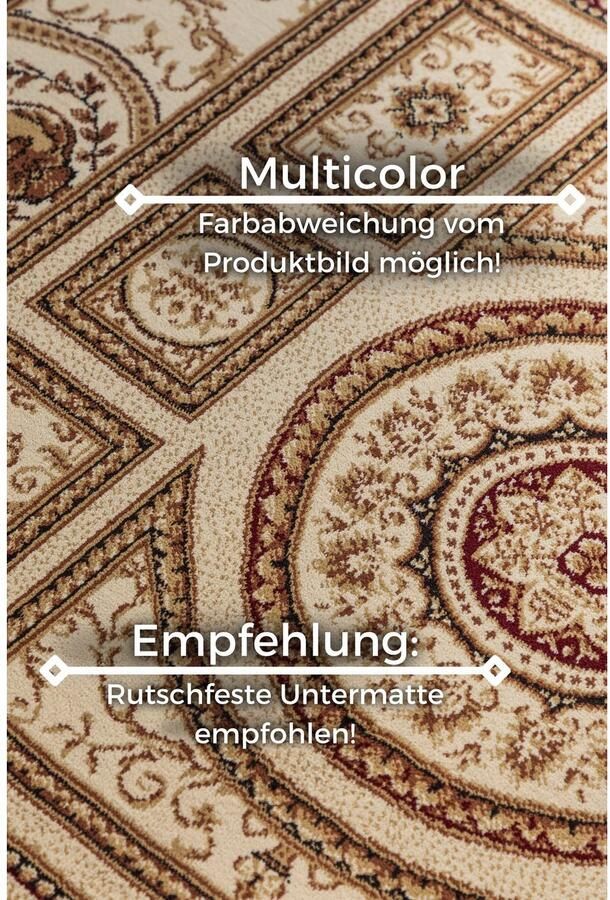 NORTHRUGS Vloerkleed Guzara Orient look loper slijtvast onderhoudsvriendelijk robuust