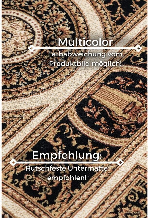 NORTHRUGS Vloerkleed Guzara Orient look loper slijtvast onderhoudsvriendelijk robuust