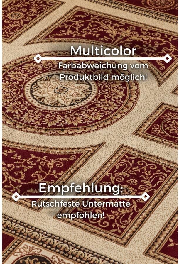 NORTHRUGS Vloerkleed Guzara Orient look loper slijtvast onderhoudsvriendelijk robuust - Foto 3