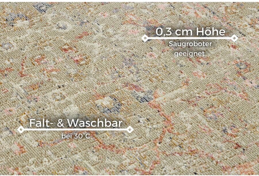 NORTHRUGS Vloerkleed Sues In-& outdoor loper weerbestendig balkon woonkamer oriënt - Foto 4