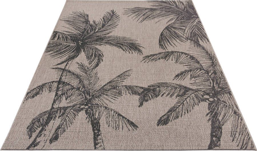 Northrugs Buitenkleed palm Jaora grijs antraciet 120x170 cm - Foto 3