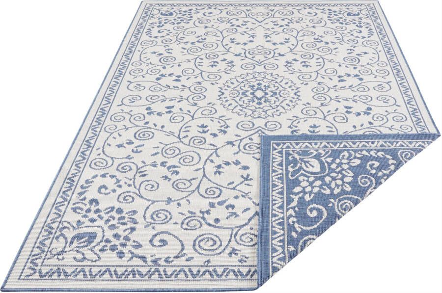 NORTHRUGS Twin Supreme Dubbelzijdig vloerkleed Versailles Blauw Crème - Foto 6