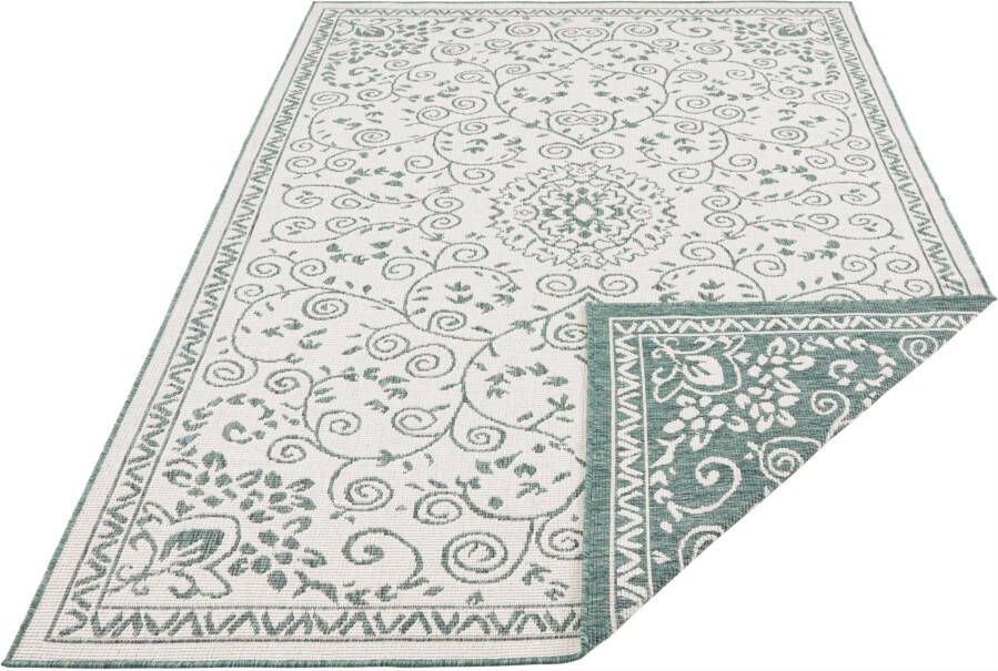 NORTHRUGS Twin Supreme Dubbelzijdig vloerkleed Versailles Groen Crème - Foto 6