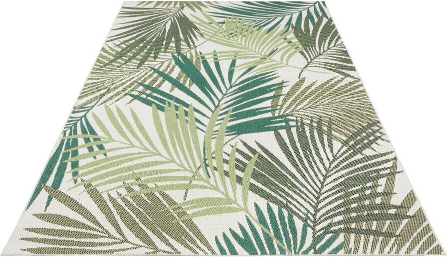 Northrugs Buitenkleed palm Vai groen crème 120x170 cm - Foto 3