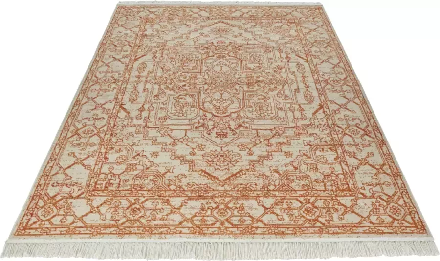 NOURISTAN Design-vloerkleed Miran Opvouwbaar vloerkleed oriënt look vintage-design franje robuust - Foto 2