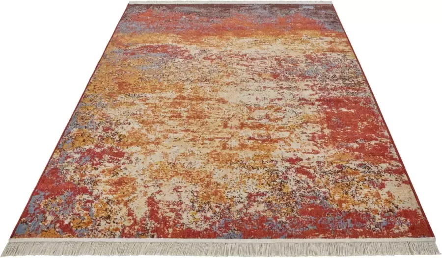 NOURISTAN Design-vloerkleed Sahar Opvouwbaar oriënt look vintage-design franje robuust gemakkelijk in onderhoud - Foto 2