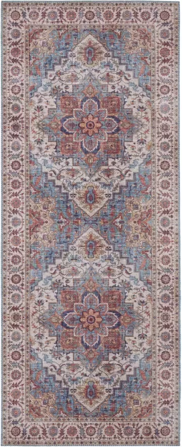 NOURISTAN Vloerkleed Anthea Oosters loper vintage woonkamer slaapkamer eetkamer - Foto 1