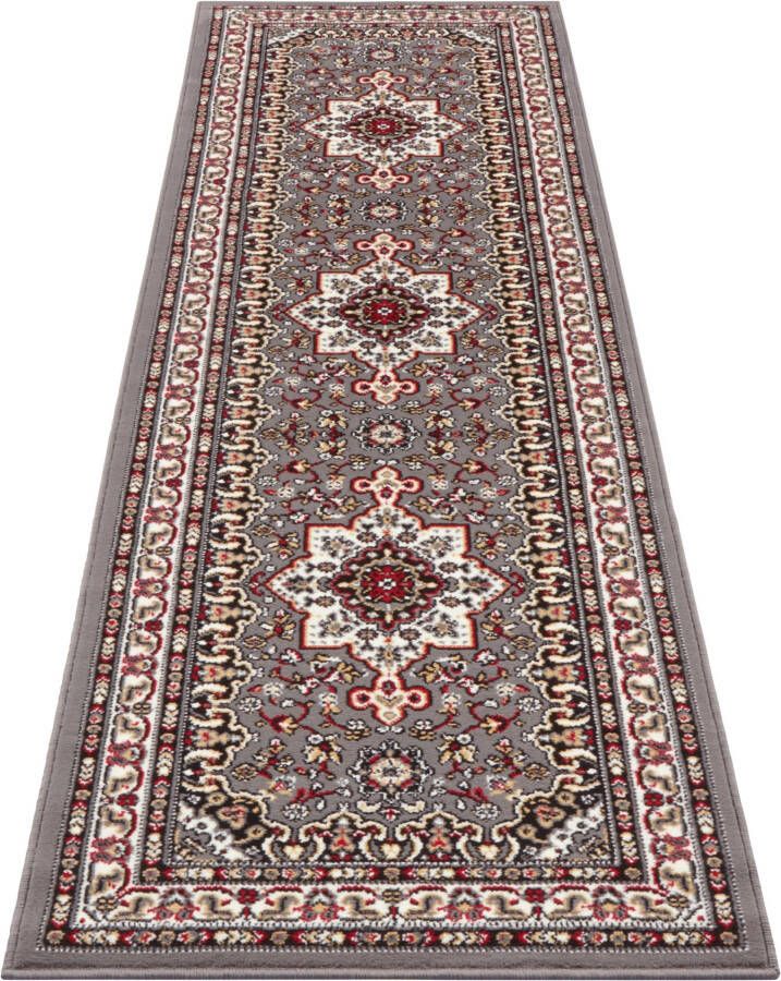 Nouristan Perzisch tapijt Parun Täbriz grijs rood 80x250 cm - Foto 4
