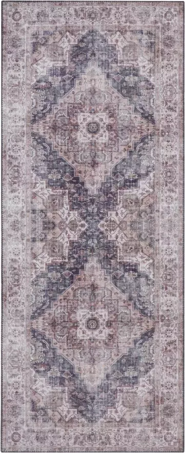 NORTHRUGS Vloerkleed Sylla Oosters loper vintage woonkamer slaapkamer eetkamer - Foto 2